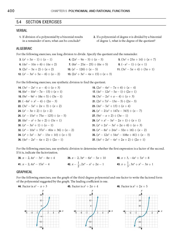 Algebra and Trigonometry - Front Matter 418